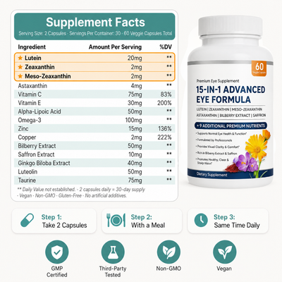 Engralle New Advanced Eye Health Formula