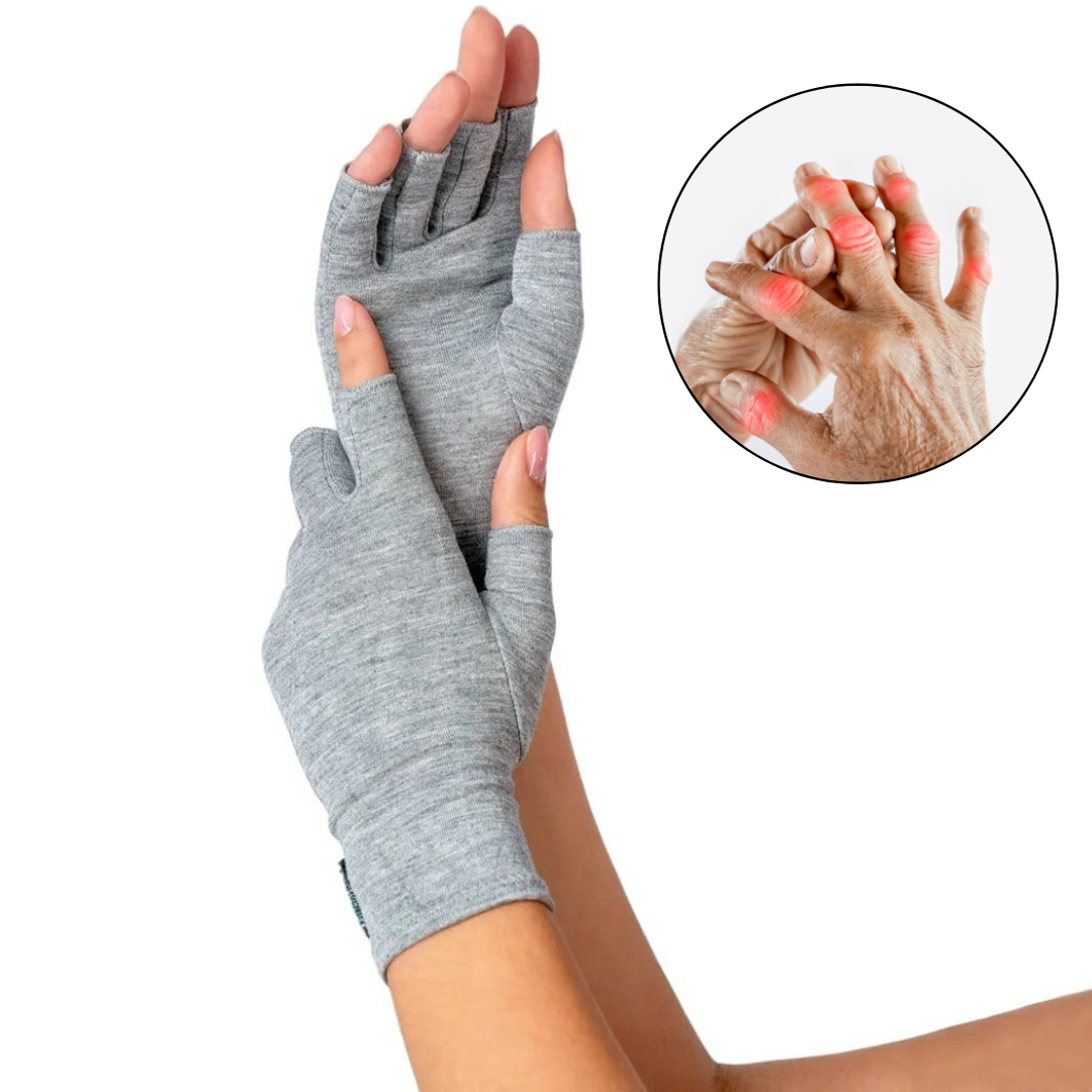 Gants de compression pour soulagement de la douleur arthritique