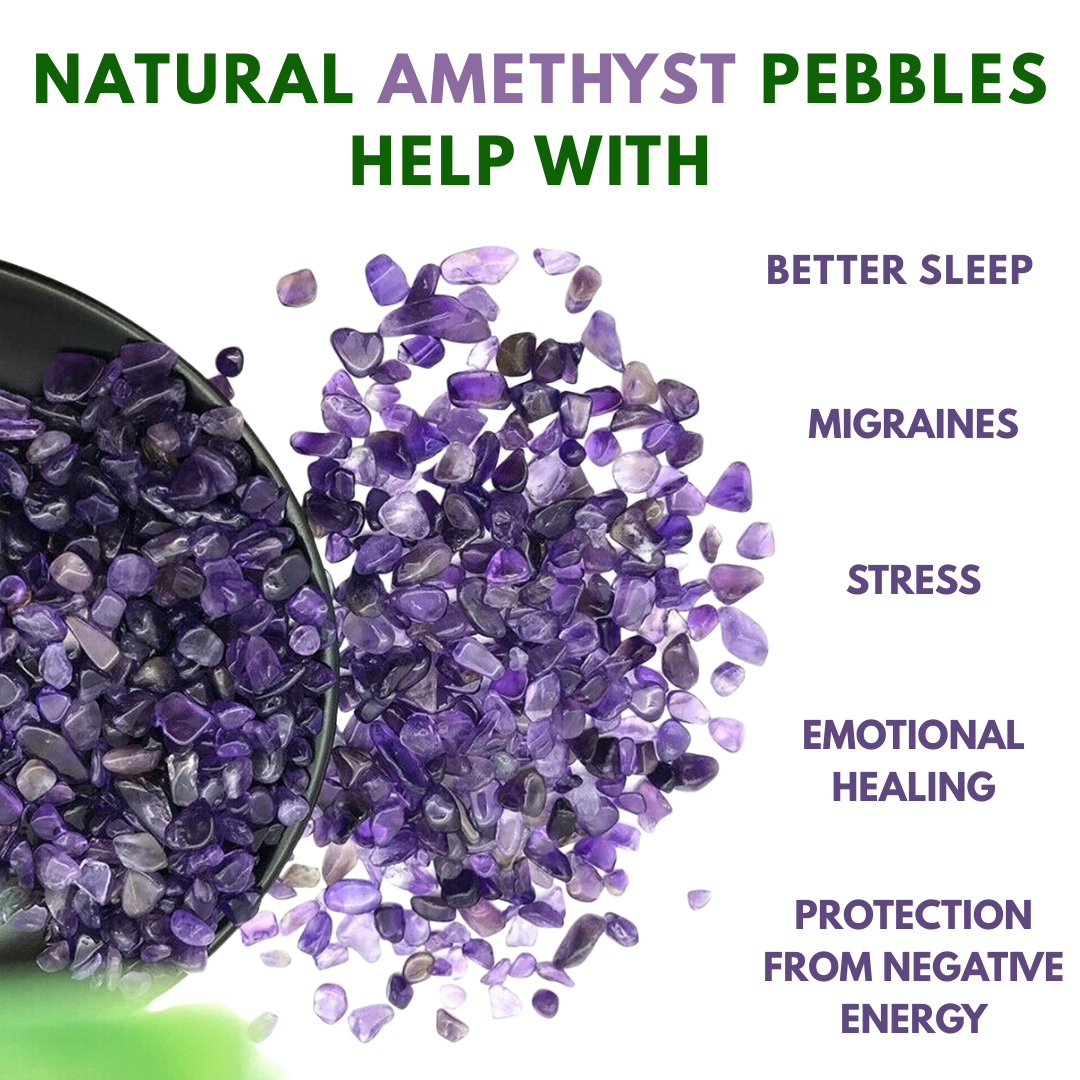 Amethyst Pebble Slides